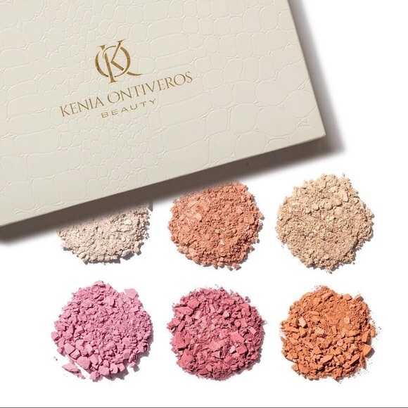 🎀KENIA ONTIVEROS BEAUTY Blush Shine face palette - Picture 4 of 10